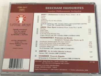 CD Pyotr Ilyich Tchaikovsky: Beecham Favourites