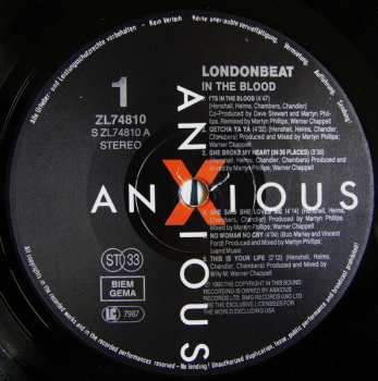 LP Londonbeat: In The Blood