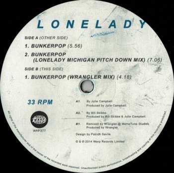LP LoneLady: Bunkerpop
