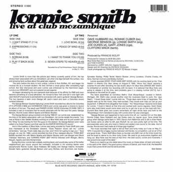 2LP Lonnie Smith: Live At Club Mozambique