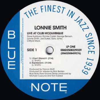 2LP Lonnie Smith: Live At Club Mozambique
