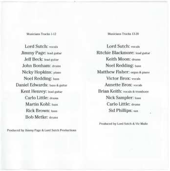 CD Lord Sutch And Heavy Friends: "Lord Sutch And Heavy Friends" / "Hands Of Jack The Ripper"