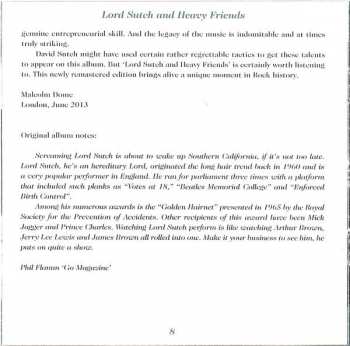 CD Lord Sutch And Heavy Friends: Lord Sutch And Heavy Friends
