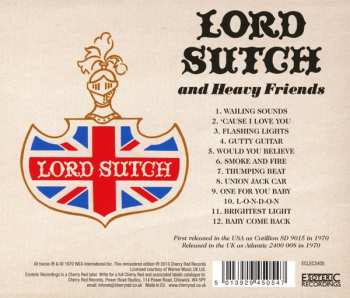 CD Lord Sutch And Heavy Friends: Lord Sutch And Heavy Friends