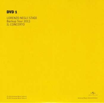 2CD/2DVD/Box Set Lorenzo Cherubini: Lorenzo Negli Stadi Backup Tour 2013