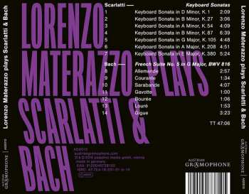CD Lorenzo Materazzo: Lorenzo Materazzo Plays Scarlatti & Bach