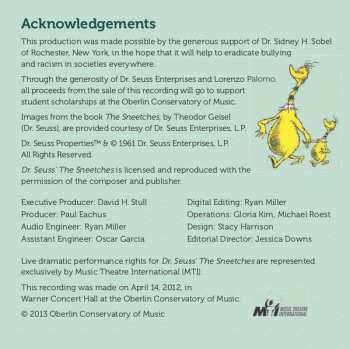 CD Lorenzo Martinez Palomo: Dr. Seuss' The Sneetches