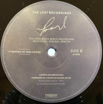 2LP Radio-Symphonie-Orchester Berlin: The Unreleased Berlin Recordings  Beethoven・Debussy・Bartók LTD | NUM