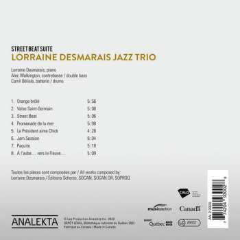 CD Lorraine Desmarais Jazz Trio: Street Beat Suite
