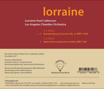 CD The Los Angeles Chamber Orchestra: Lorraine