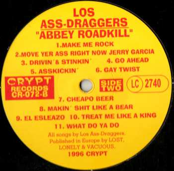 LP Los Ass-Draggers: Abbey Roadkill!