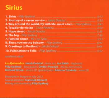 CD/DVD Los Quemados: Sirius & Live At Jazz Dock