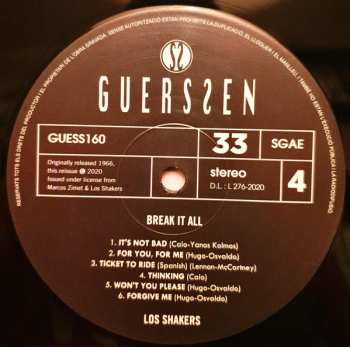 2LP Los Shakers: Break It All