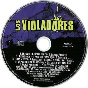 4CD/DVD/Box Set Los Violadores: Fundamentales (81-87) LTD | NUM