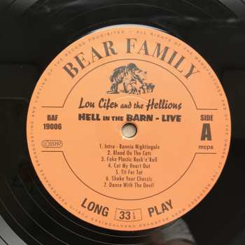 LP/CD Lou Cifer And The Hellions: Hell In The Barn