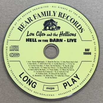 LP/CD Lou Cifer And The Hellions: Hell In The Barn