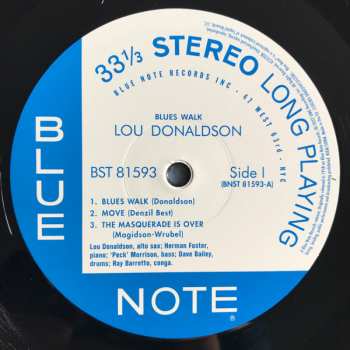 LP Lou Donaldson: Blues Walk