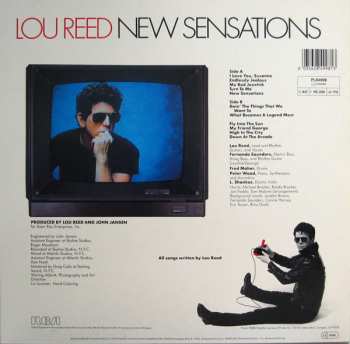 LP Lou Reed: New Sensations