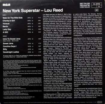 LP Lou Reed: New York Superstar