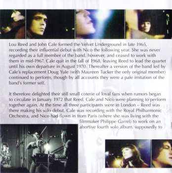 CD John Cale: Le Bataclan, Paris, Jan 29. '72