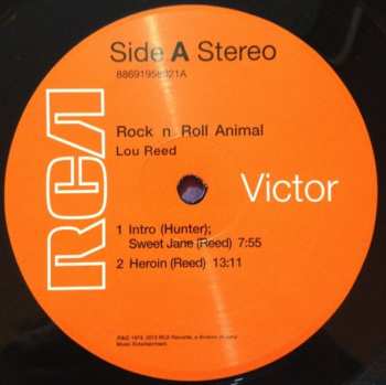 LP Lou Reed: Rock N Roll Animal