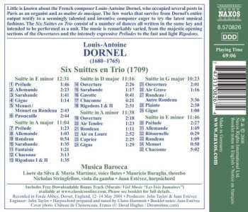 CD Louis-Antoine Dornel: Six Suittes En Trio