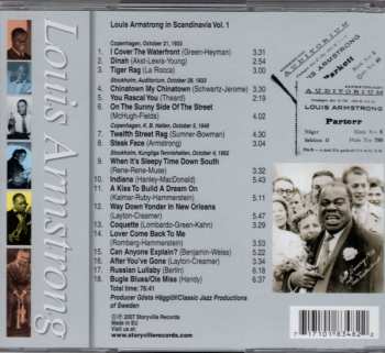 4CD Louis Armstrong: Louis Armstrong In Scandinavia