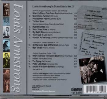 4CD Louis Armstrong: Louis Armstrong In Scandinavia