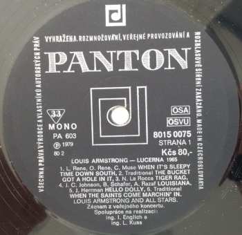 LP Louis Armstrong: Lucerna-1965 - Lucerna Hall-Prague 1965 - Live