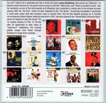 10CD/Box Set Louis Armstrong: Milestones Of A Jazz Legend