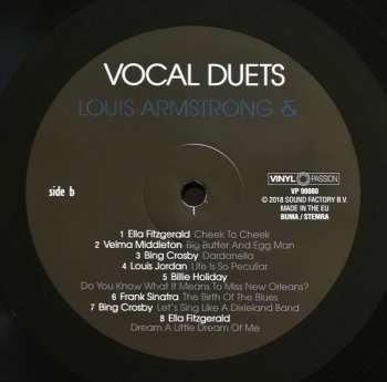 LP Louis Armstrong: Vocal Duets
