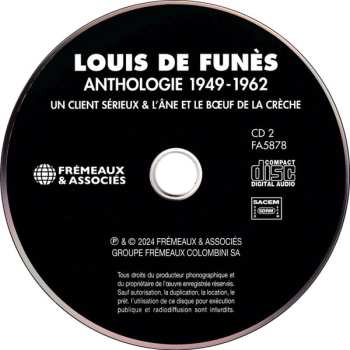 3CD Louis De Funès: Anthologie 1949-1962