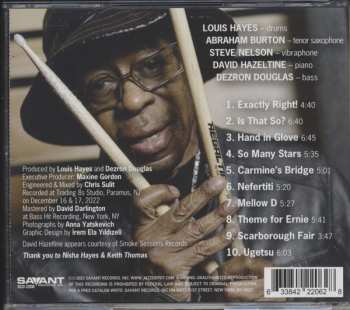 CD Louis Hayes: Exactly Right!