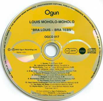 2CD Louis Moholo-Moholo Septet: Bra Louis - Bra Tebs / Spirits Rejoice!