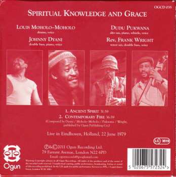 CD Johnny Dyani: Spiritual Knowledge And Grace