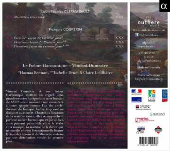 CD François Couperin: Miserere • Leçons De Ténèbres