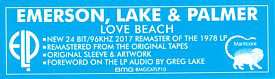 LP Emerson, Lake & Palmer: Love Beach