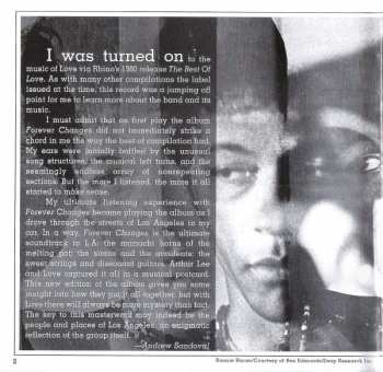 CD Love: Forever Changes