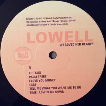 LP Lowell: We Loved Her Dearly