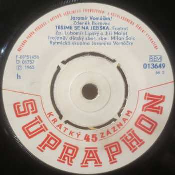 Album Yvetta Simonová: Těšíme Se Na Ježíška / Tichá Noc