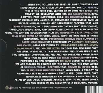 2CD Luc Ferrari: Programme Commun