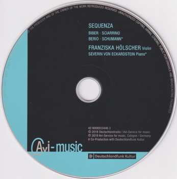 CD Robert Schumann: Sequenza DIGI