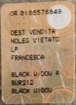 LP Luciano Onetti: Francesca (Colonna Sonora Originale Del Film)