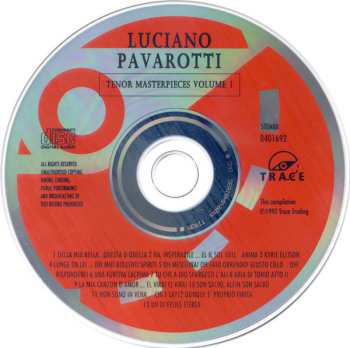 CD Luciano Pavarotti: The World Of Luciano Pavarotti - Tenor Masterpieces Volume 1