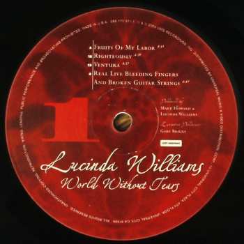 LP Lucinda Williams: World Without Tears