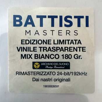 3LP Lucio Battisti: Masters CLR | LTD