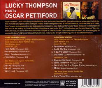 CD Oscar Pettiford: Lucky Thompson Meets Oscar Pettiford