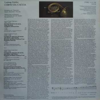 LP Ludwig Güttler: Corno Da Caccia -  Konzerte von Telemann, Fasch, Heinichen, Neruda