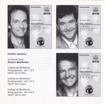 2CD Ludwig van Beethoven: Auryn's Beethoven (String Quartets ∙ Vol. 3 Of 4 Op. 95, 127, 132)