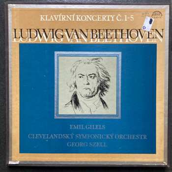 5LP/Box Set Ludwig van Beethoven: Klavírní Koncerty Č. 1-5